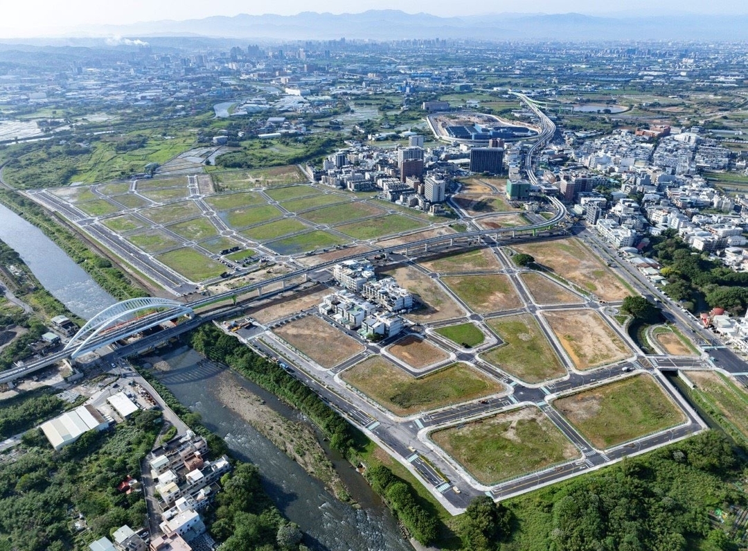 新建工程處「桃園市大園區菓林市地重劃工程」榮獲金質獎佳作