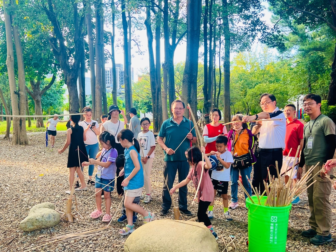市長體驗公園自然遊戲活動